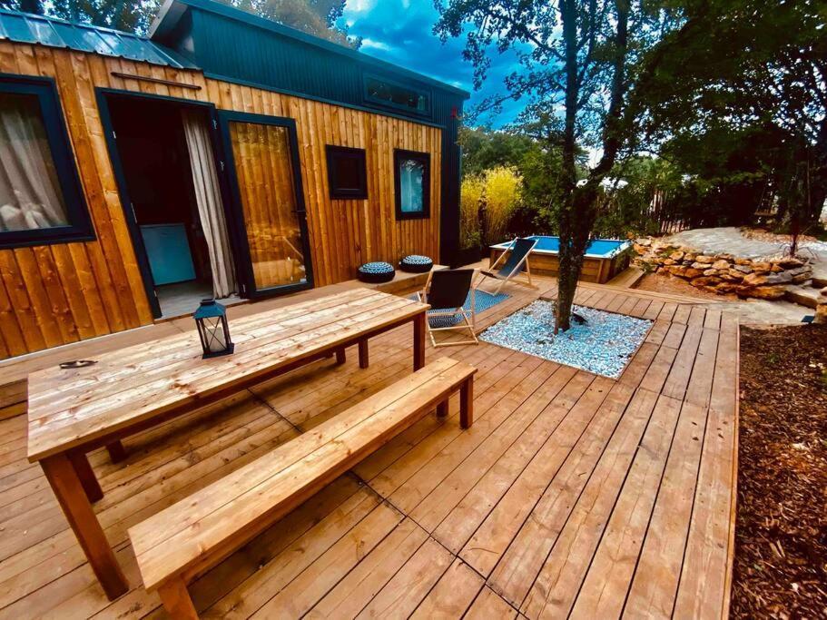 Villa Tiny Liloumaca Coeur Ste Baume à Plan d'Aups Extérieur photo